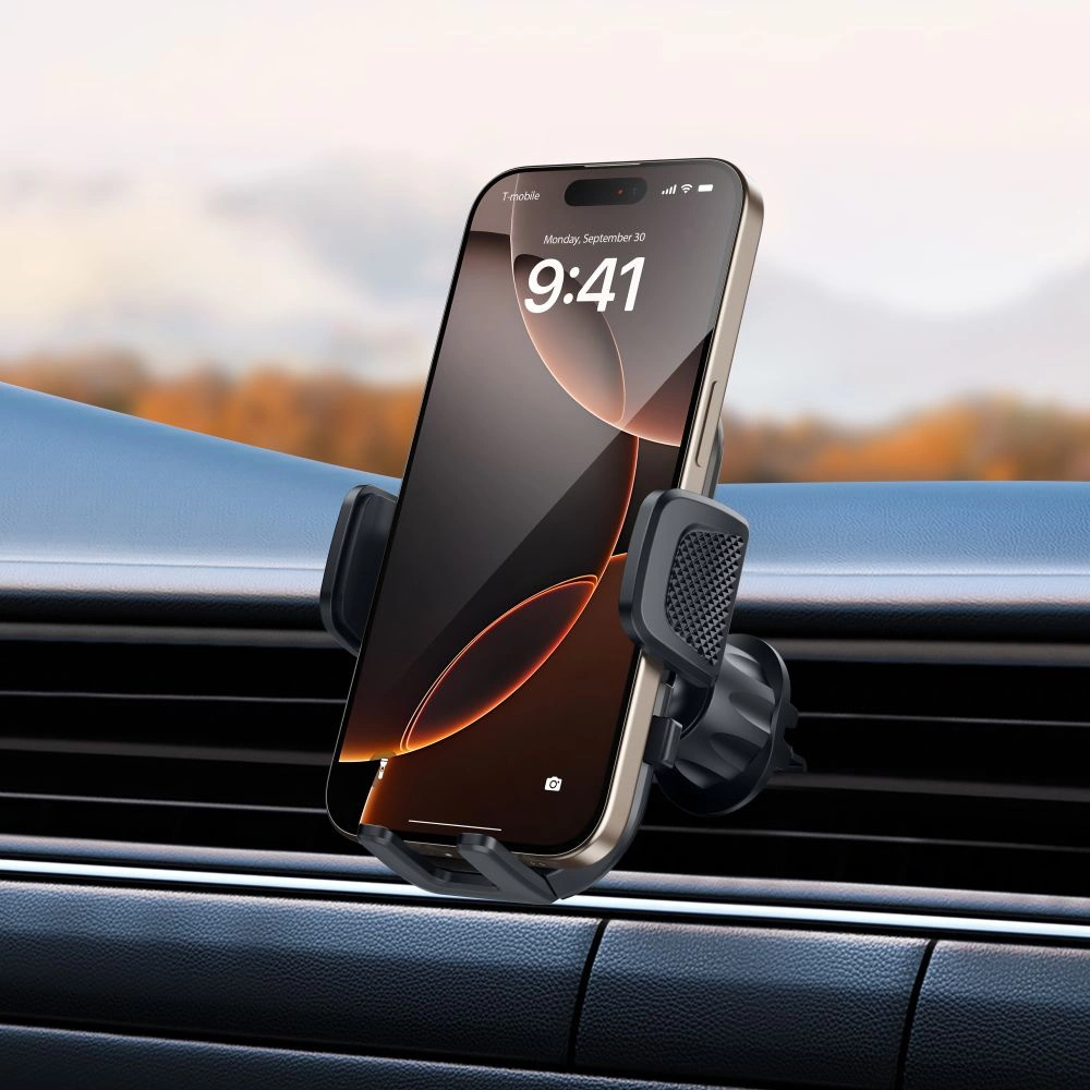 Tech-Protect V8 Car Holder for Dashboard, Windshield or Air Vent Mount - Blackeng