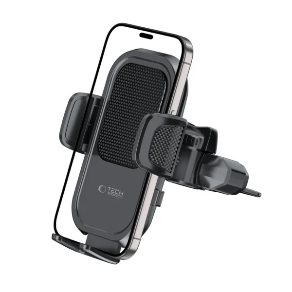 Tech-Protect V8 Car Holder for CD Slot or Air Vent Mount - Blackeng