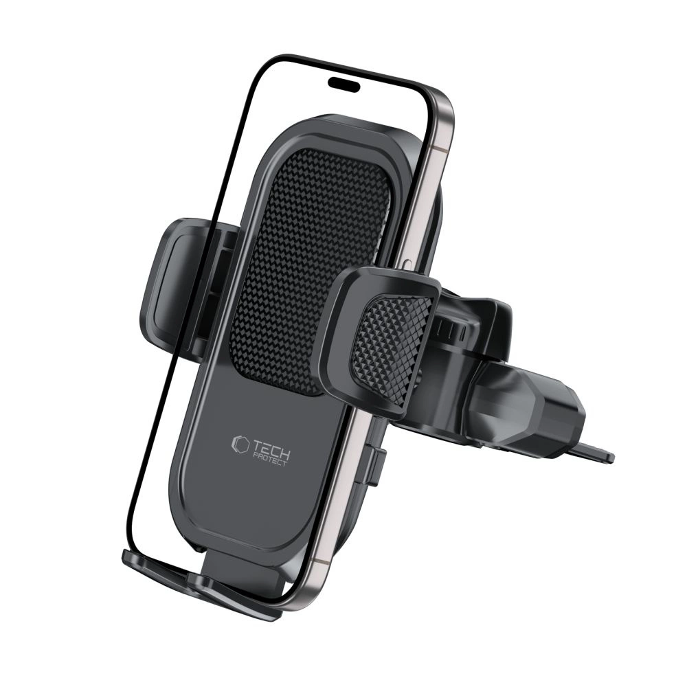 Tech-Protect V8 Car Holder for CD Slot or Air Vent Mount - Blackeng
