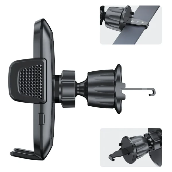Tech-Protect V8 Car Holder for CD Slot or Air Vent Mount - Blackeng