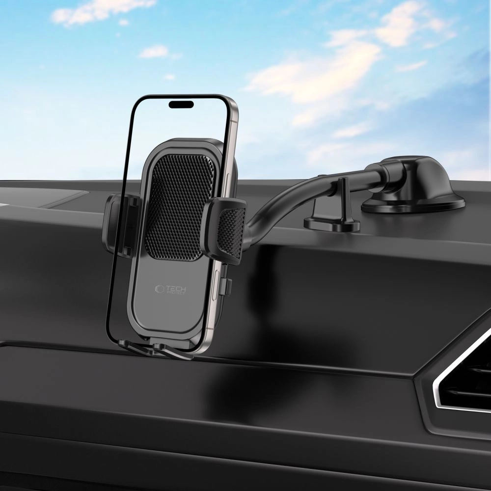 Tech-Protect V8 Car Holder for Dashboard, Windshield or Air Vent Mount - Blackeng