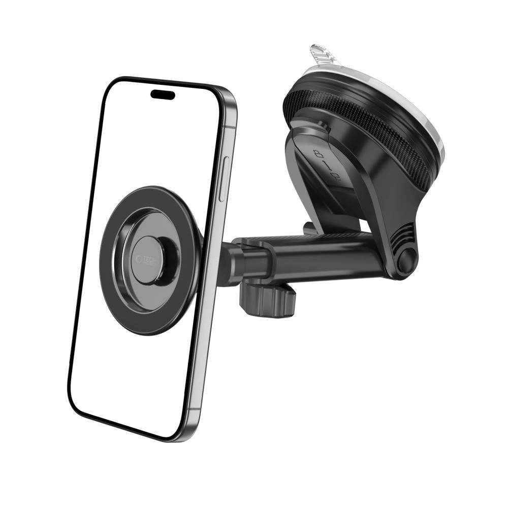 Tech-Protect N58 Magnetic MagSafe Car Holder for Cockpit, Windshield or Air Vent Mount - Blackeng