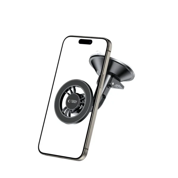 Tech-Protect N56 Magnetic MagSafe Car Holder for Cockpit, Windshield Mount - Blackeng