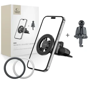 Tech-Protect N56 Magnetic MafSafe Car Holder CD Slot Mount - Blackeng