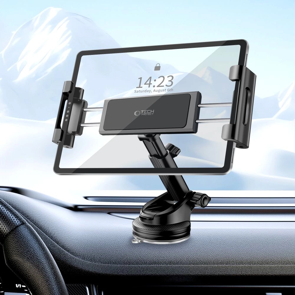 Tech-Protect V4 Car Tablet Holder for Cockpit Mount - Blackeng