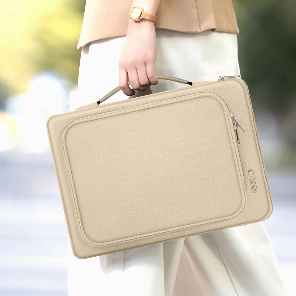 Tech-Protect Basic Bag for 13-14" laptop - beigeeng