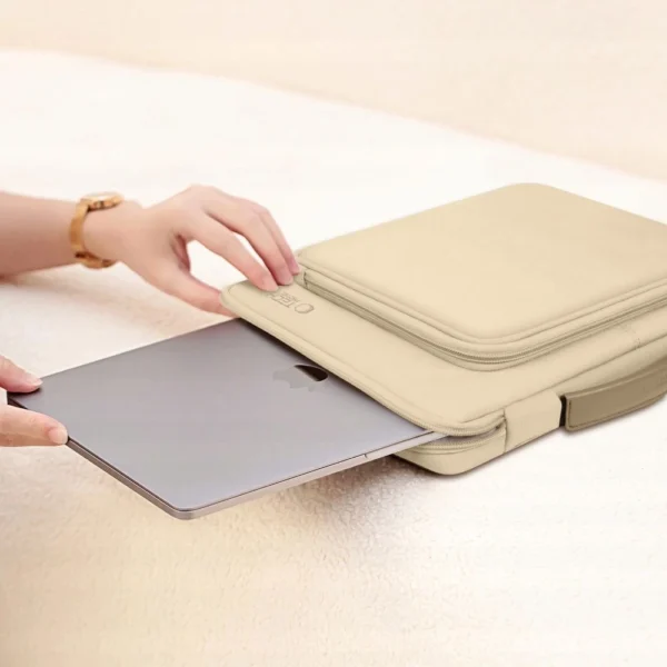 Tech-Protect Basic Bag for 13-14" laptop - beigeeng