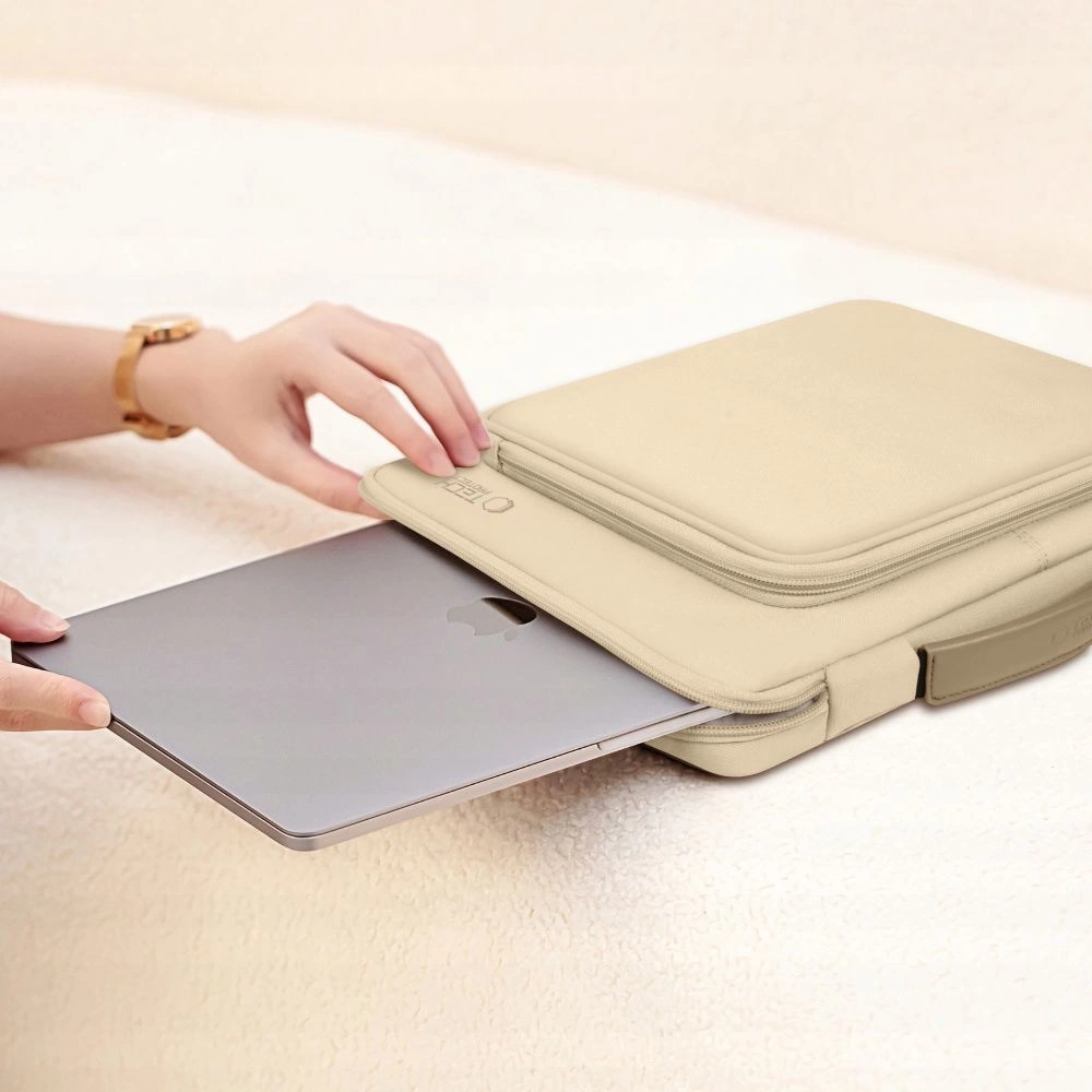 Tech-Protect Basic Bag for 13-14" laptop - beigeeng