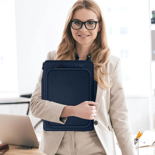 Tech-Protect Basic Bag for 13-14" laptop - blueeng