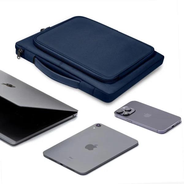 Tech-Protect Basic Bag for 13-14" laptop - blueeng