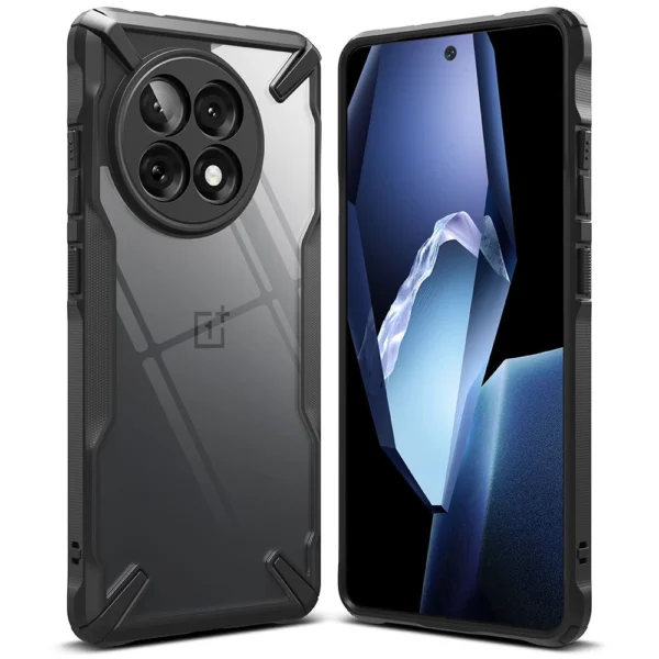 Ringke Fusion X Case for OnePlus 13R - Clear Blackeng