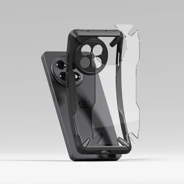 Ringke Fusion X Case for OnePlus 13R - Clear Blackeng