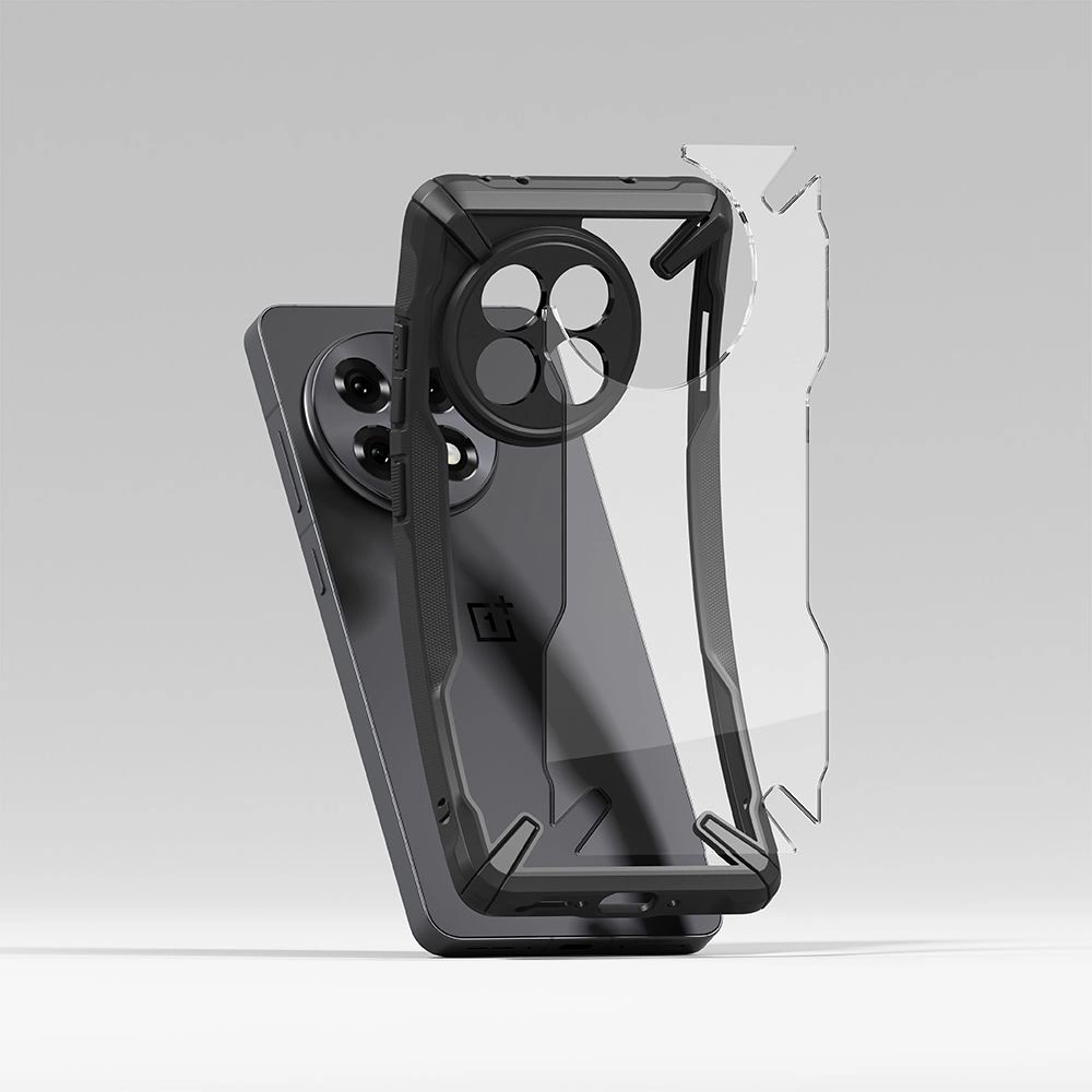 Ringke Fusion X Case for OnePlus 13R - Clear Blackeng