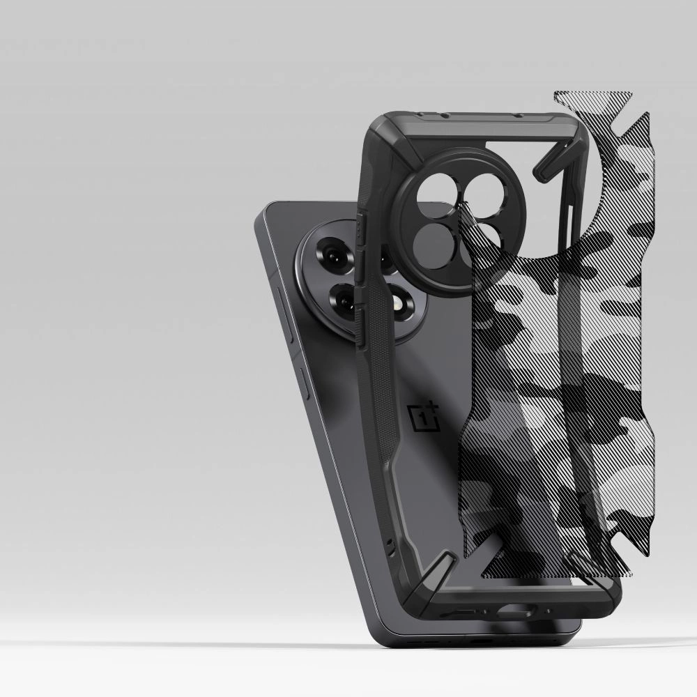 Ringke Fusion X Case for OnePlus 13R - Black-Camoeng