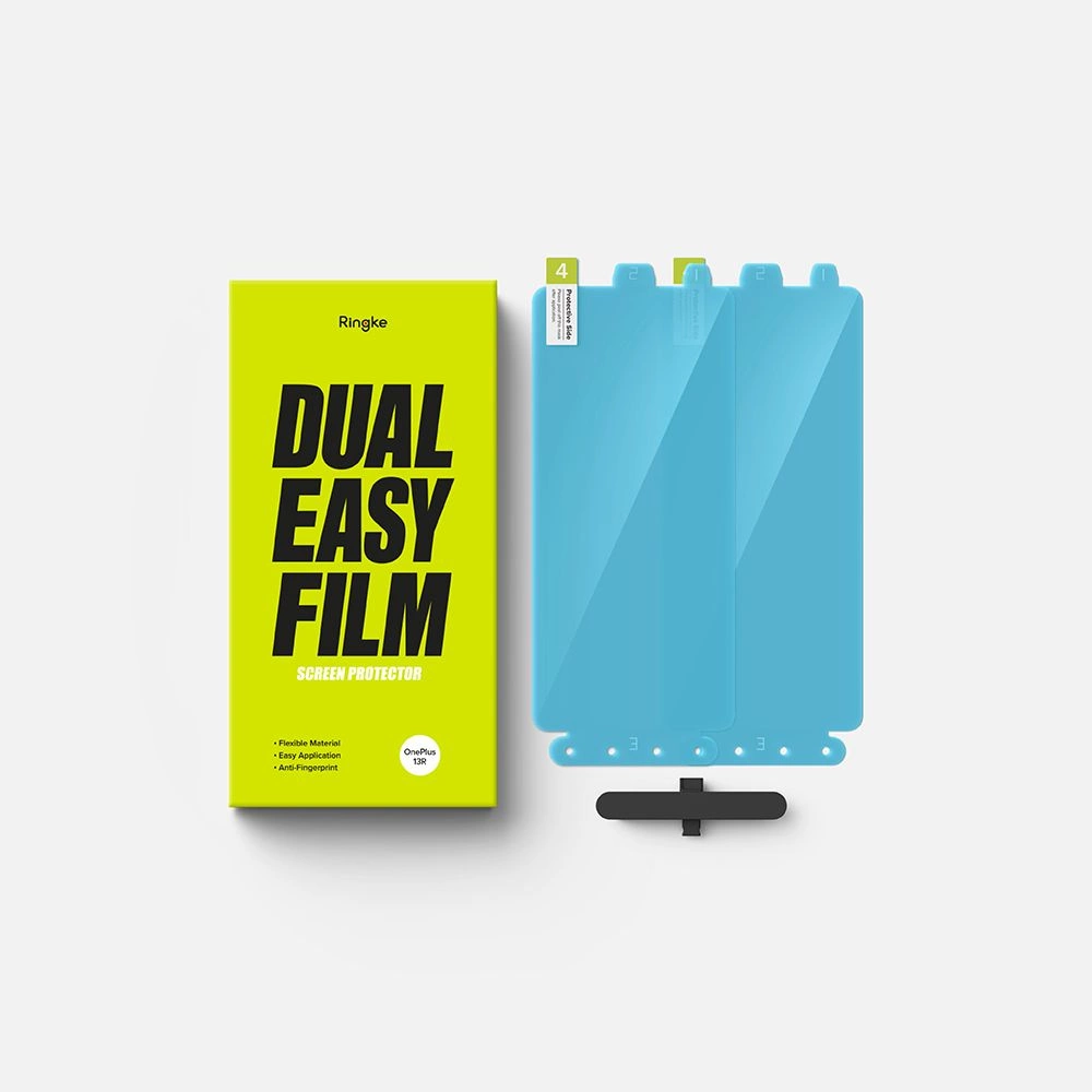 Ringke Dual Easy 2-pack Screen Protector for OnePlus 13R - Transparenteng