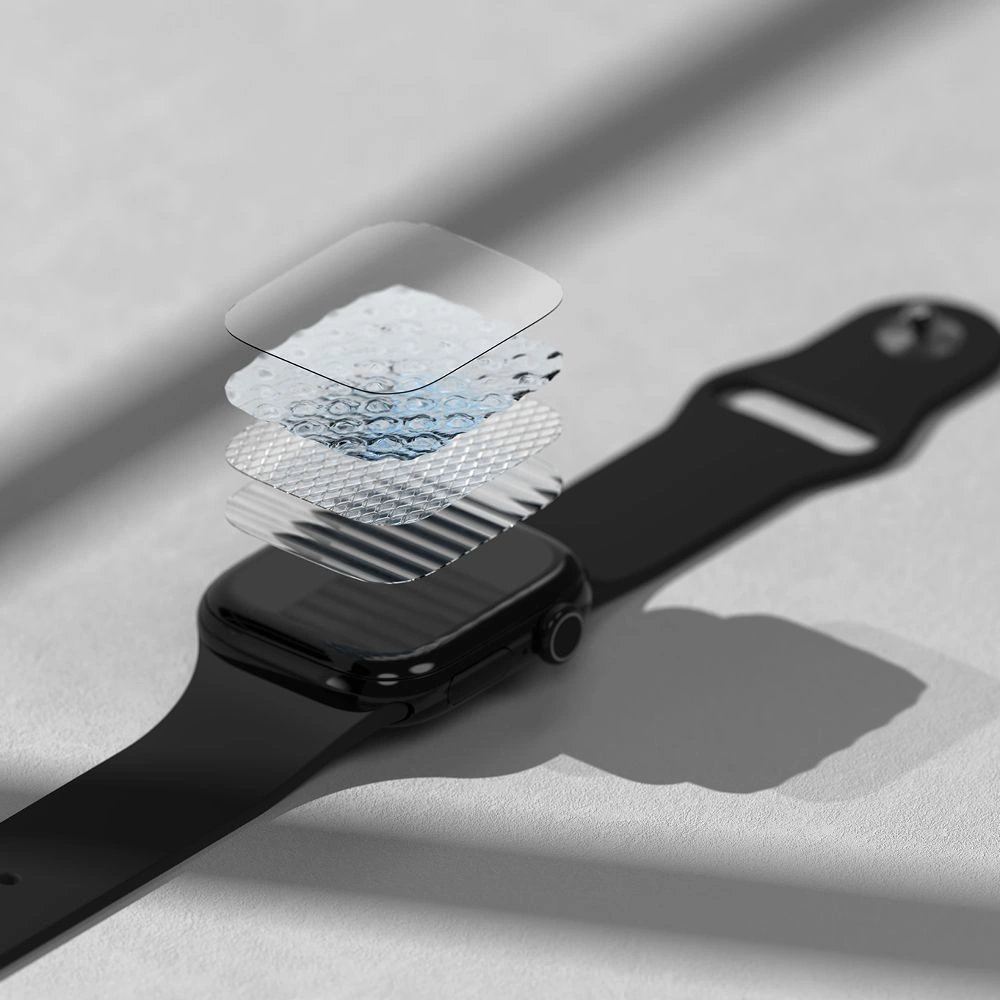 Ringke Dual Easy Pro 2-pack Protective Film for Apple Watch 10 46mm - Transparenteng