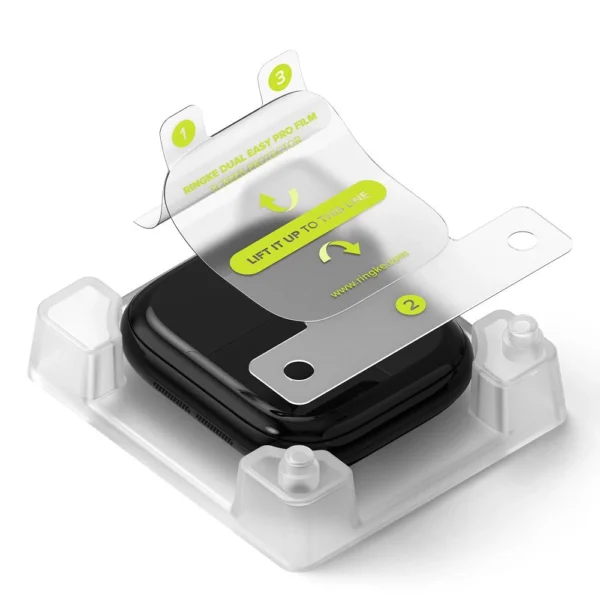 Ringke Dual Easy Pro 2-pack Protective Film for Apple Watch 10 42mm - Transparenteng