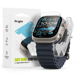 Ringke Easy Slide Tempered Glass for Apple Watch Ultra 1/2 49mm - Cleareng