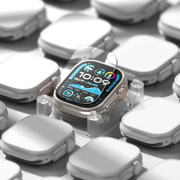 Ringke Easy Slide Tempered Glass for Apple Watch Ultra 1/2 49mm - Cleareng