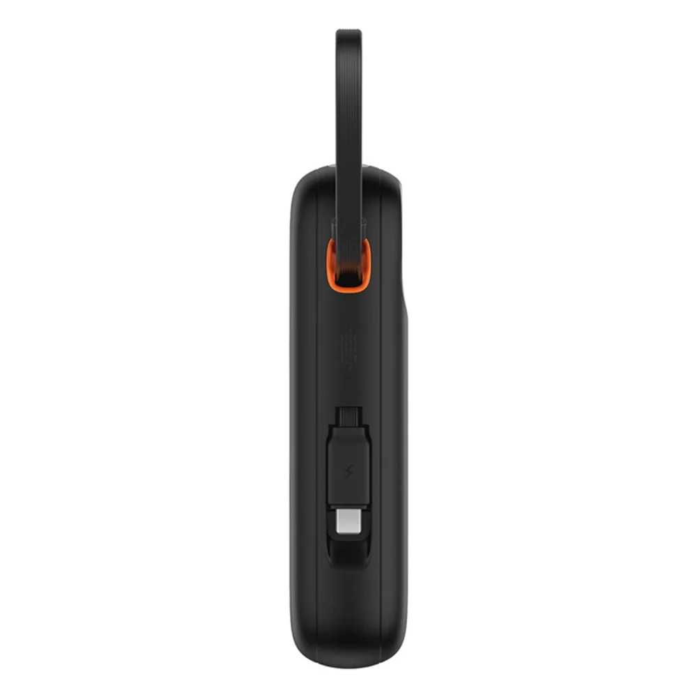 Baseus QPow 2 20000mAh 30W Power Bank with 2 Built-in USB-C Cables - Blackeng