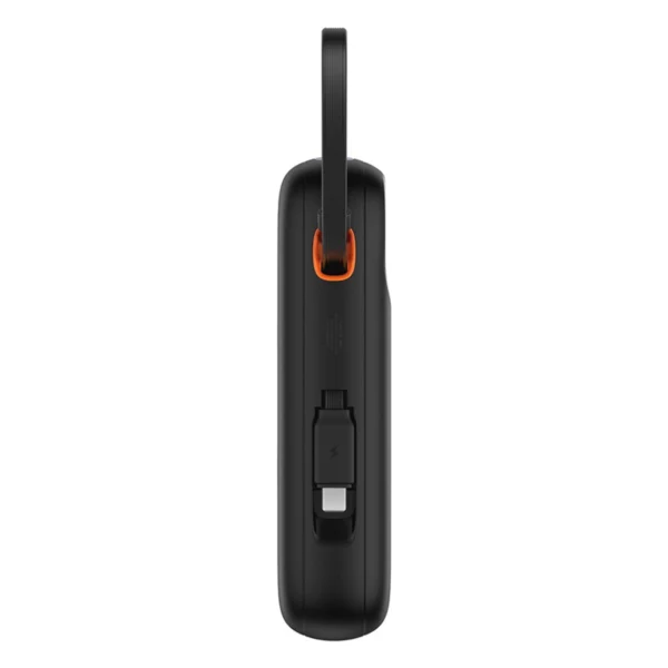 Baseus QPow 2 20000mAh 30W Power Bank with 2 Built-in USB-C Cables - Blackeng