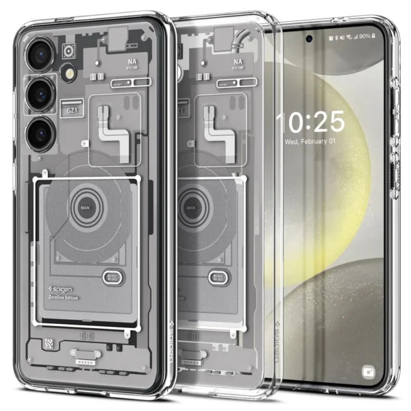Spigen Ultra Hybrid Case for Samsung Galaxy S24 Zero One - Whiteeng