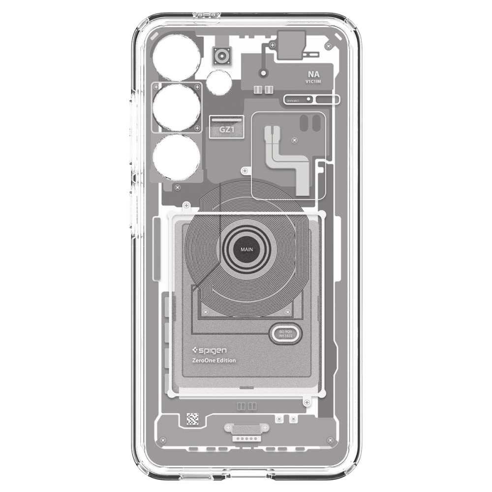 Spigen Ultra Hybrid Case for Samsung Galaxy S24 Zero One - Whiteeng