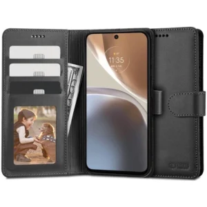 Tech-Protect Wallet Case for Motorola Moto G32 - Blackeng
