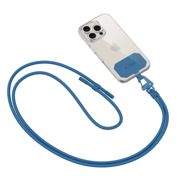 Tech-Protect C5S Rope Crossbody Strap Leash - Navy Blueeng