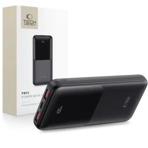 Powerbank Tech-Protect PB01 10000mAh 22.5W - blackeng