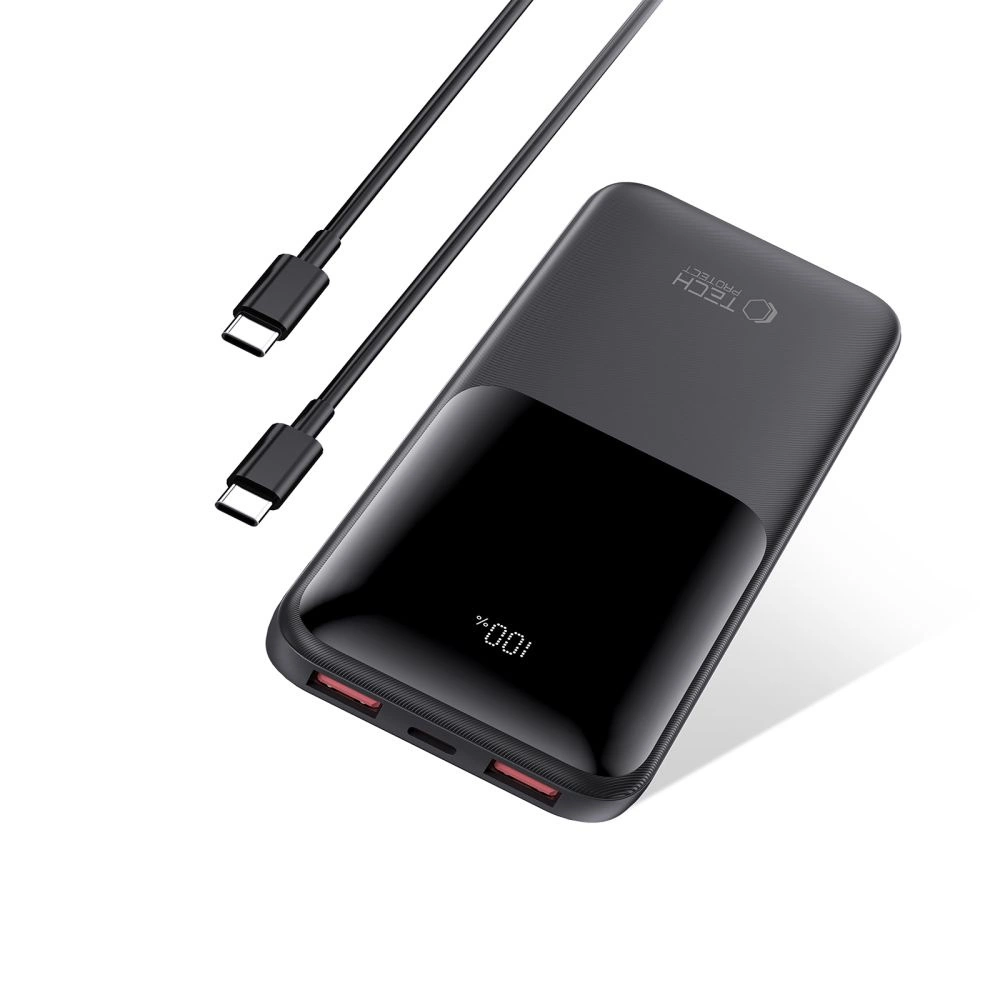 Powerbank Tech-Protect PB01 10000mAh 22.5W - blackeng