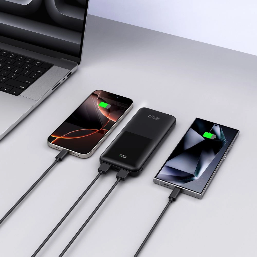 Powerbank Tech-Protect PB01 10000mAh 22.5W - blackeng