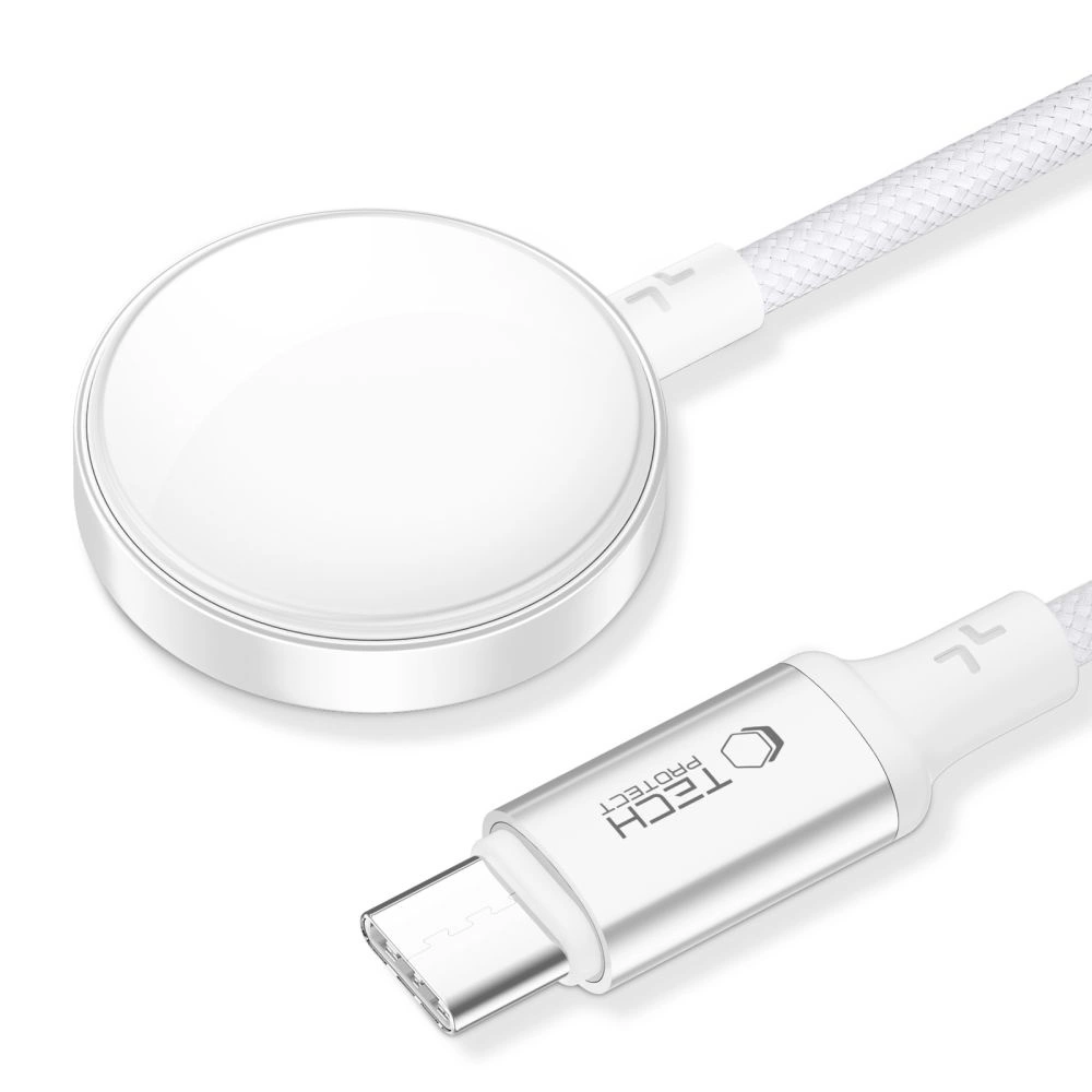 Tech-Protect UltraBoost USB-C Inductive Charger for Apple Watch 1m - Whiteeng