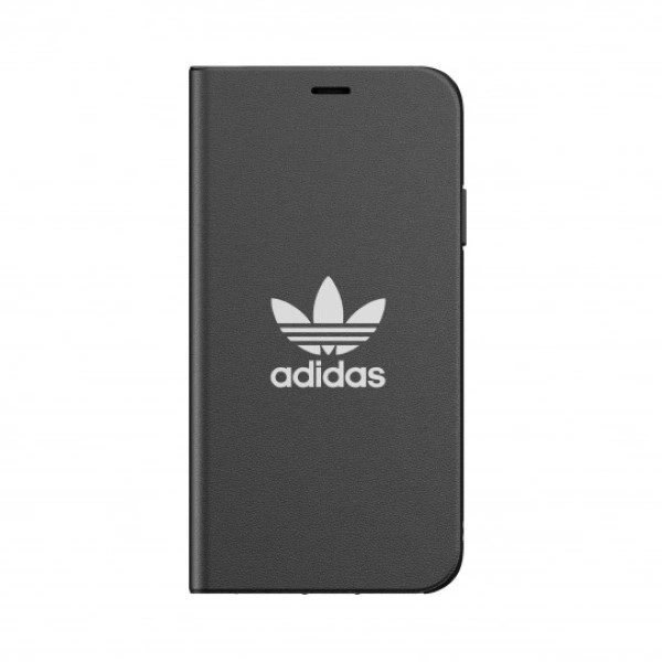 Adidas OR Booklet Case Basic for iPhone 11 Pro Max - Black and Whiteeng