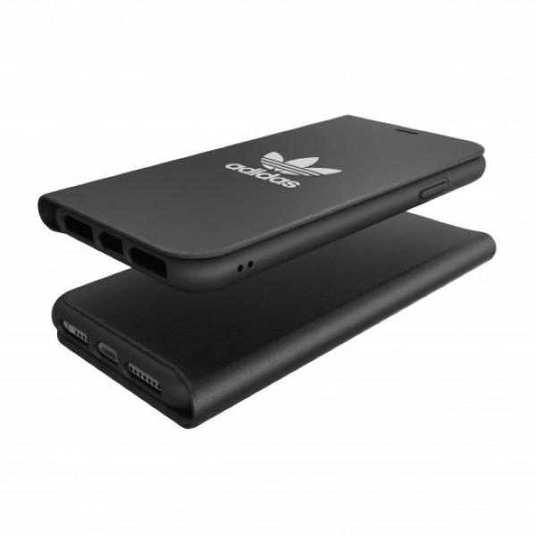 Adidas OR Booklet Case Basic for iPhone 11 Pro Max - Black and Whiteeng