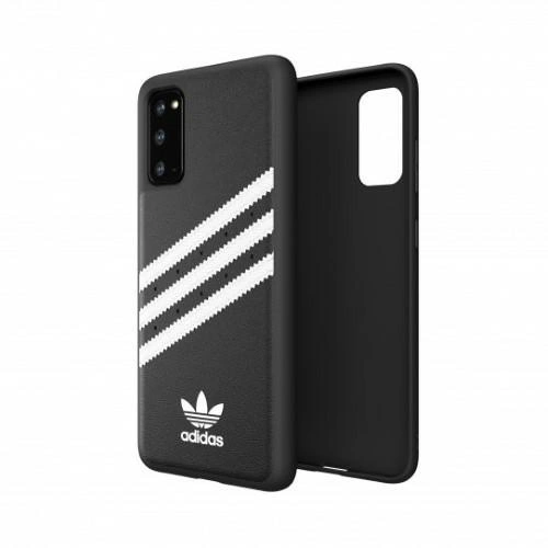 Adidas OR Moulded Case PU for Samsung Galaxy S20 - Black and Whiteeng