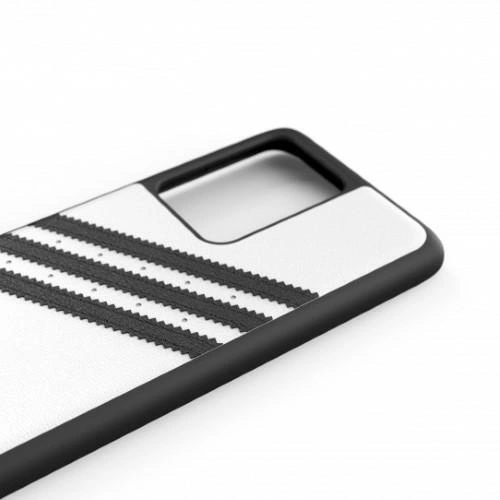 Adidas OR Moudled Case PU for Samsung Galaxy S20 Ultra - White and Blackeng