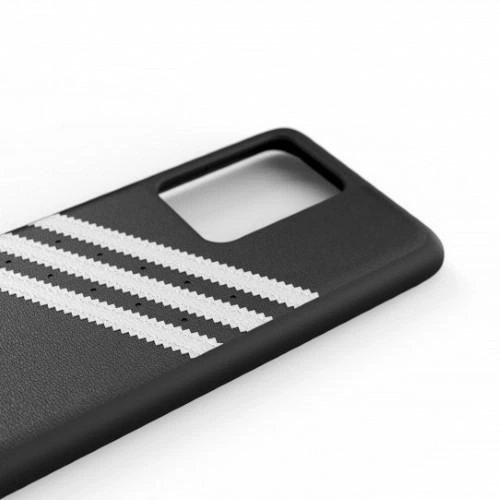 Adidas OR Moudled Case PU for Samsung Galaxy S20 Ultra Black and Whiteeng