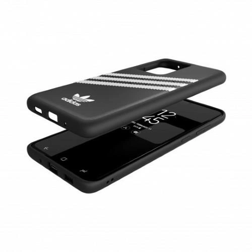 Adidas OR Moudled Case PU for Samsung Galaxy S20 Ultra Black and Whiteeng
