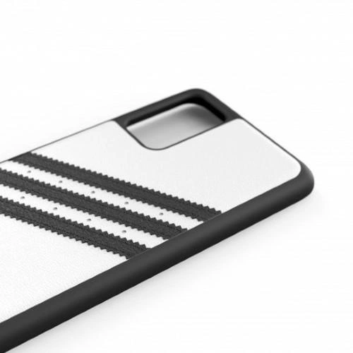 Adidas OR Moudled Case PU for Samsung Galaxy S20+ - White and Blackeng