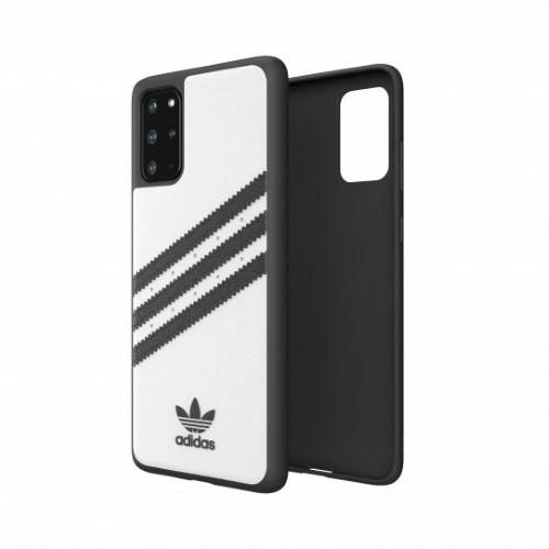 Adidas OR Moudled Case PU for Samsung Galaxy S20+ - White and Blackeng