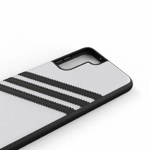 Adidas OR Moudled Case PU for Samsung Galaxy S21+ - White and Blackeng