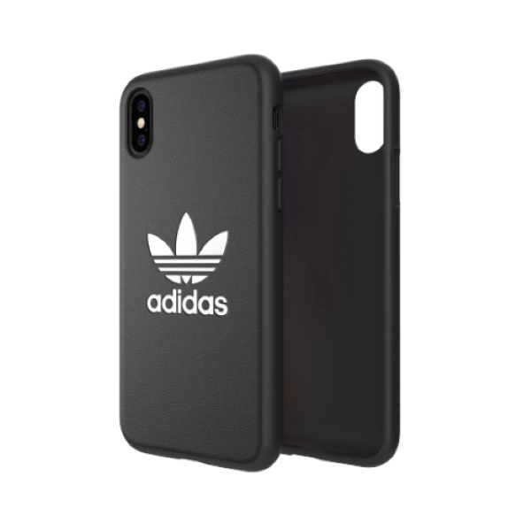 Adidas OR Moulded Case Basic for iPhone X / XS - Black and Whiteeng