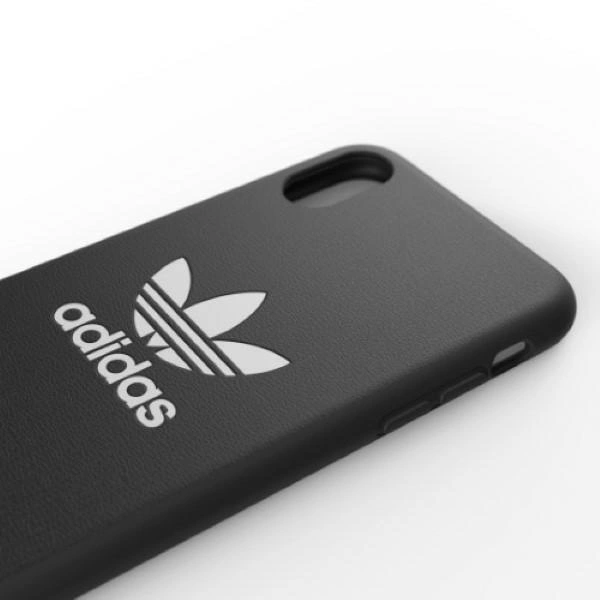 Adidas OR Moulded Case Basic for iPhone X / XS - Black and Whiteeng