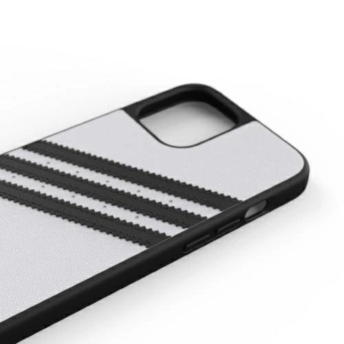 Adidas OR Moulded Case PU for iPhone 12 Pro Max - White/Blackeng