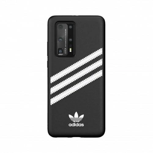 Adidas OR Moulded PU Case for Huawei P40 - Black and Whiteeng