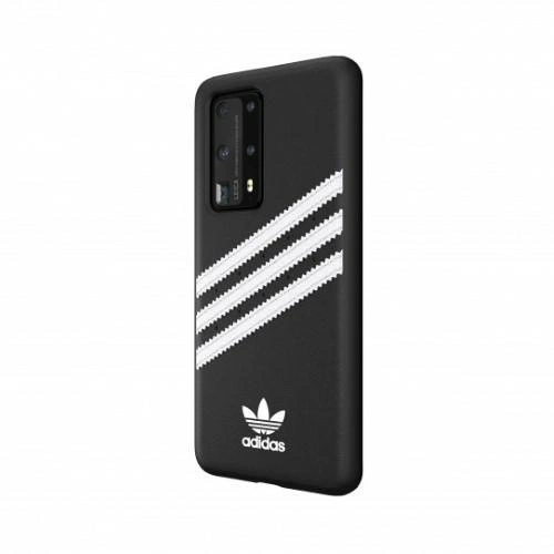 Adidas OR Moulded PU Case for Huawei P40 - Black and Whiteeng
