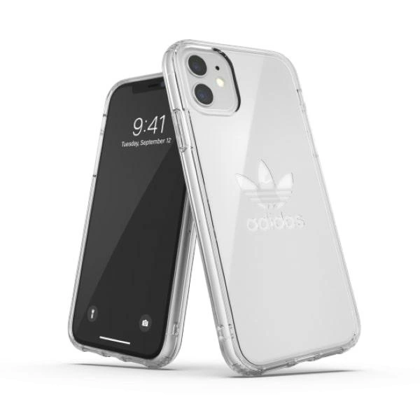 Adidas OR PC Case Big Logo for iPhone 11 - Transparenteng