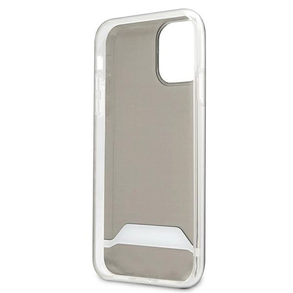 AMG Electroplate Black&White Case for iPhone 11 / XR 6.1" - Transparenteng