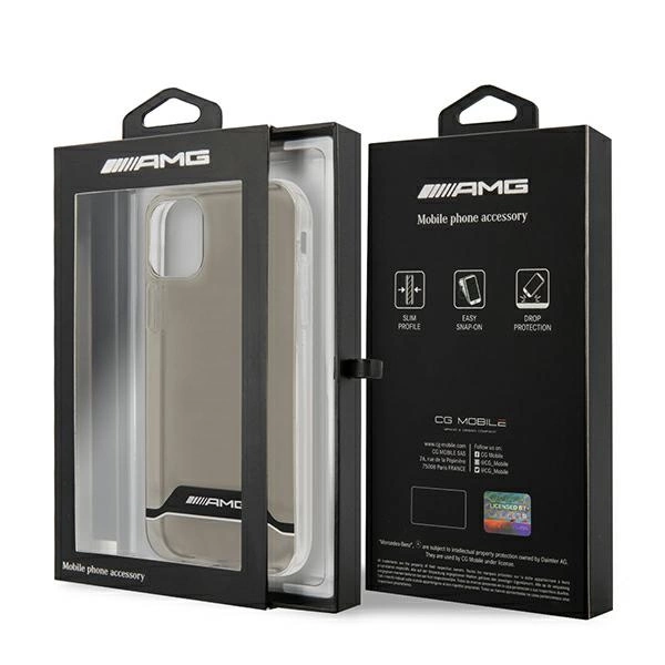AMG Electroplate Black&White Case for iPhone 11 / XR 6.1" - Transparenteng